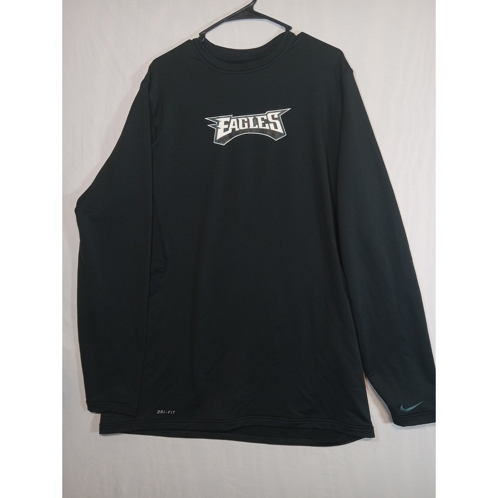 Nike Philadelphia Eagles Dri-FIT NFL Team Apparel Black Men XXLT